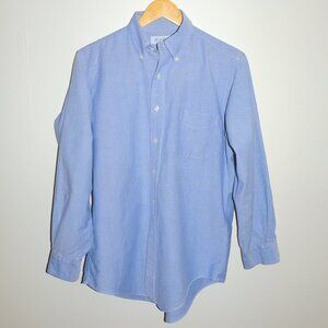 Brooks Brothers Blue Button Collar Oxford Shirt